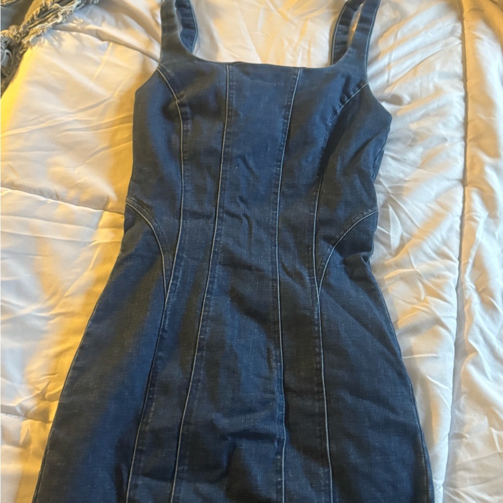 Denim Sleeveless Dress